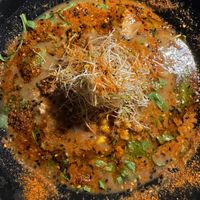 Spicy red miso ramen  at REDWHITE BONELESS RAMEN - Boston in Boston