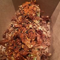 Spicy roasted miso avocado roll  at REDWHITE BONELESS RAMEN - Boston in Boston