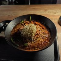 Spicy miso ramen! at REDWHITE BONELESS RAMEN - Boston in Boston