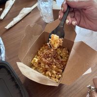 Truffle Mac & Cheese - “Better than cows cheese” Mom says  at REDWHITE BONELESS RAMEN - Boston in Boston