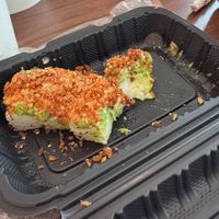 Roasted miso avocado roll  at REDWHITE BONELESS RAMEN - Boston in Boston