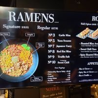 Menu at REDWHITE BONELESS RAMEN - Boston in Boston