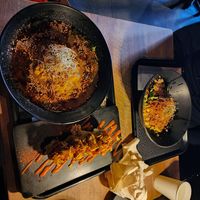 Ramen and rice rolls at REDWHITE BONELESS RAMEN - Boston in Boston