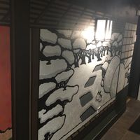 More murals at REDWHITE BONELESS RAMEN - Boston in Boston