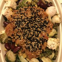 Takeout bowl at REDWHITE BONELESS RAMEN - Boston in Boston