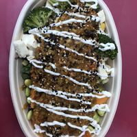 Monk bowl! at REDWHITE BONELESS RAMEN - Boston in Boston