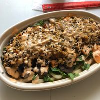 Create your own udon bowl at REDWHITE BONELESS RAMEN - Boston in Boston