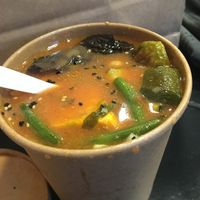 Forbidden Broth Udon soup at REDWHITE BONELESS RAMEN - Boston in Boston