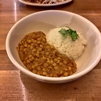 Lentil curry at Lily's in Zurich