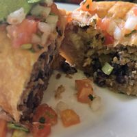 Sweet potato filling at Jefe's in Longmont
