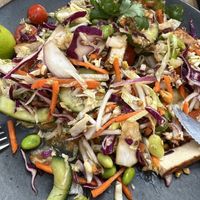 Buddha bowl with tofu  at The Henson in Marrickville