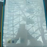 Menu. Sorry for the glare but it’s legible if you zoom in!  at SIN - Prive - Jewel  in East Singapore