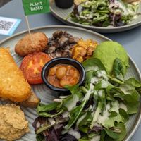 Vegan breakfast platter at SIN - Prive - Jewel  in East Singapore
