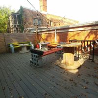 Upstairs patio outside ❤ at ELife - Anacostia Arts Center in Washington