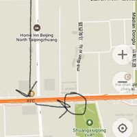 Actual location of the teahouse  at Luyuxuan Teahouse in Beijing