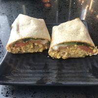 Southwest breakfast wrap at Copper Branch - St Roch in Quebec