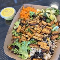 Build a bowl with tofu  at Freshfit Cafe in Nags Head