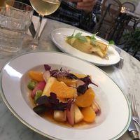 Snack dishw at Baka d'busk in Copenhagen