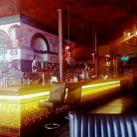 Blues kitchen bar at The Blues Kitchen in London