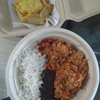 Jackfruit bowl and quiche at The Plantisserie in Miami