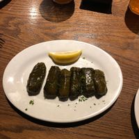Vegan Dolmas appetizer  at Cafe Byblos in Denver
