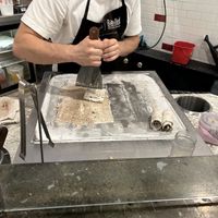 Making the rolls   at Rolled Mountain Creamery - Riverside Dr in Reno