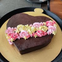 Chocolate cake at Loving Hut - Vegan Paradise in Gurgaon