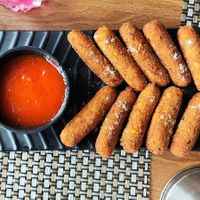 Tofu fingers at Loving Hut - Vegan Paradise in Gurgaon