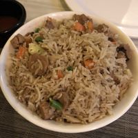 Fried Rice with Soya Chunks at Loving Hut - Vegan Paradise in Gurgaon