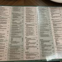 The menu at Upali's by Nawaloka in Colombo