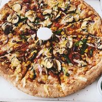 Lots of veggies as another topping option  at Papa John's in Romford