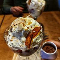 Dame blanche at Bistro Calypso in Eindhoven