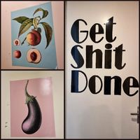 Signs at toilet 😉 at Bistro Calypso in Eindhoven