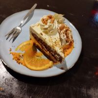 Carrot cake at Bistro Calypso in Eindhoven