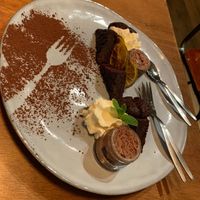 Chocolate quartet   at Bistro Calypso in Eindhoven