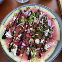 Watermelon pizza  at Bistro Calypso in Eindhoven