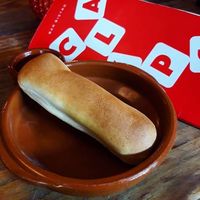 Keilekker Brabantsch Worstenbroodje at Bistro Calypso in Eindhoven