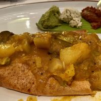 Masala dosa with sambar  at Bangalore Express in London