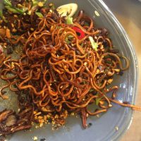 Vegan noodles  at Suro Gastrobar in Valencia