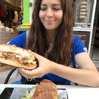 Massive sandwich  at Choco Kebab Cafe in Bugibba