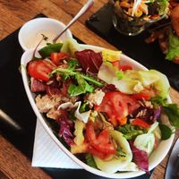 Vegan tuna Buddha bowl at Choco Kebab Cafe in Bugibba