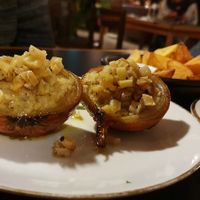 onion filled with oat at Madonna in Ghent