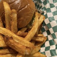 Delicious fries   at Can't Believe It's Not Meat - Hyde Park in Chicago