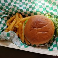 Who betta burger at Can't Believe It's Not Meat - Hyde Park in Chicago