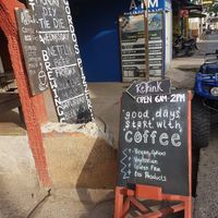 ReThink's sign at ReThink in Utila