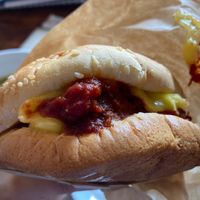 Meatball sandwich at Vegan Picnic - Polk St in San Francisco