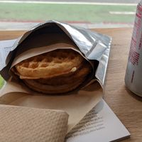 Chicken 'n Waffle at Vegan Picnic - Polk St in San Francisco