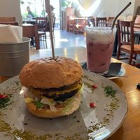 Bling bling burger at Falla in Bydgoszcz