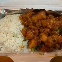 Vegan Sesame “Chicken” Combo for One at General Thai Chinese Cuisine & Vegetarian in Aurora