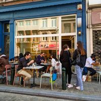 Outside of Liu Lin at Liu Lin in Brussels